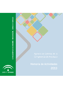 Memoria de actividades de 2013